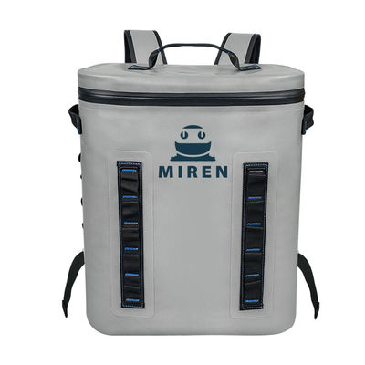 Zaino impermeabile Soft Coolers Grigio chiaro Capacità 20L Materiale TPU