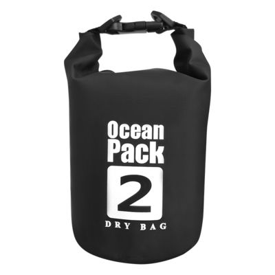 Borsa asciutta a perfetta tenuta del PVC, borsa impermeabile 2 litri per l'OEM di pesca di nuoto