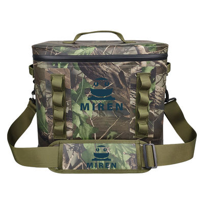 Borsa termica da 20 litri color mimetico resistente forma quadrata impermeabile