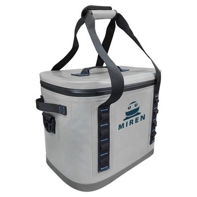 Borsa termica morbida quadrata da 30 lattine riutilizzabile impermeabile per barbecue campeggio