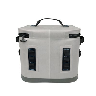 Colore grigio chiaro del dispositivo di raffreddamento dello zaino isolato impermeabile su misura per il picnic
