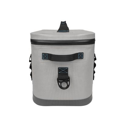 Colore grigio chiaro del dispositivo di raffreddamento dello zaino isolato impermeabile su misura per il picnic