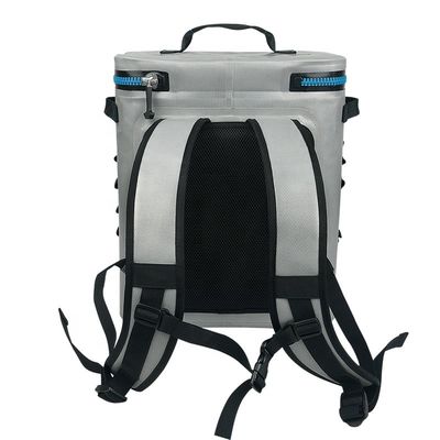 Zaino Termico Soft Cooler Grigio Chiaro Resistente all'Acqua Multiuso