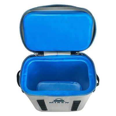 Zaino Termico Soft Cooler Grigio Chiaro Resistente all'Acqua Multiuso
