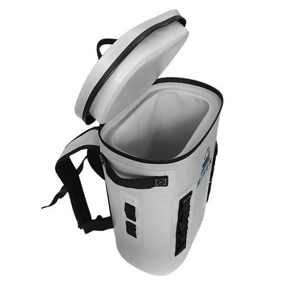 Colore grigio chiaro dello zaino del dispositivo di raffreddamento molle del ghiaccio dell'isolamento per il ODM di campeggio all'aperto