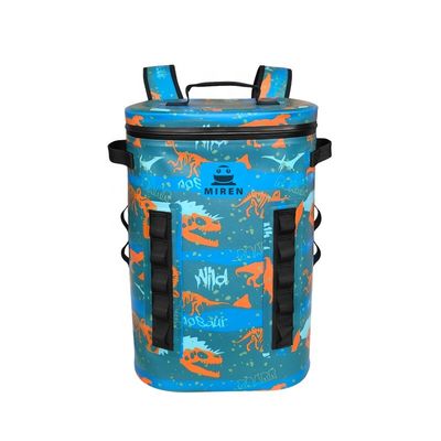 Zaino refrigerante mimetico personalizzato da 29 lattine per picnic in campeggio