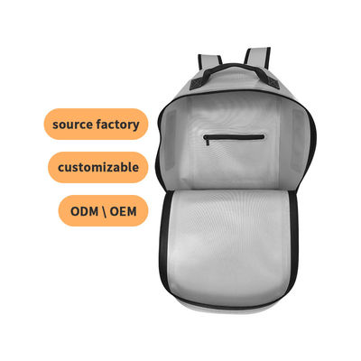 Zaino da trekking impermeabile leggero 25L Colore grigio chiaro per il campeggio