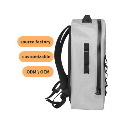Zaino da trekking impermeabile leggero 25L Colore grigio chiaro per il campeggio